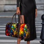 Colorful Universe Galaxy Space Print Duffle Bag
