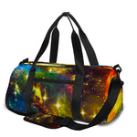 Colorful Universe Galaxy Space Print Gym Bag