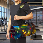 Colorful Universe Galaxy Space Print Gym Bag