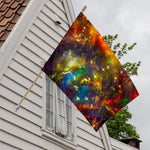 Colorful Universe Galaxy Space Print House Flag
