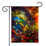 Colorful Universe Galaxy Space Print House Flag