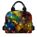 Colorful Universe Galaxy Space Print Insulated Lunch Bag