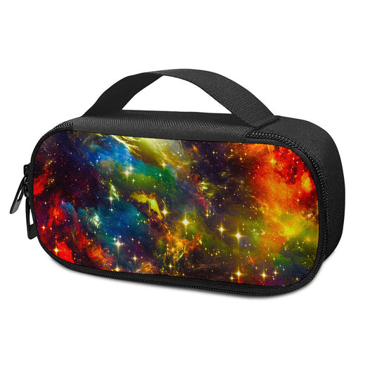 Colorful Universe Galaxy Space Print Insulin Cooler Travel Case