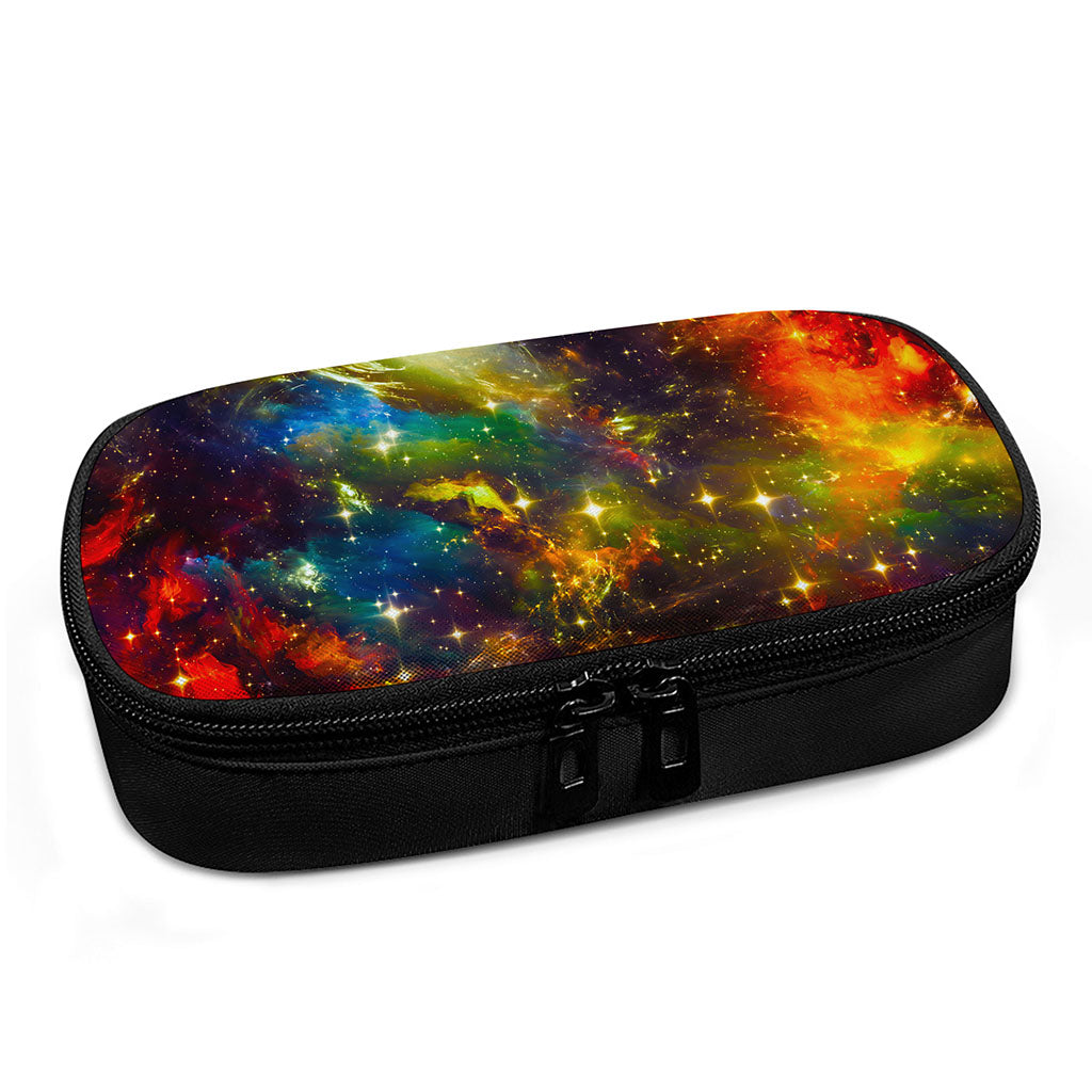 Colorful Universe Galaxy Space Print Insulin Cooler Travel Case