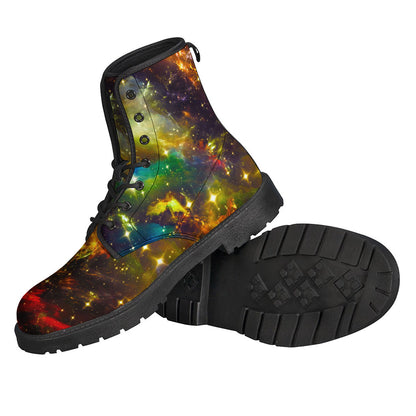 Colorful Universe Galaxy Space Print Backpack