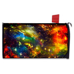 Colorful Universe Galaxy Space Print Mailbox Cover