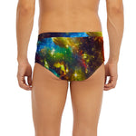 Colorful Universe Galaxy Space Print Men's Briefs