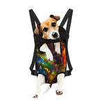 Colorful Universe Galaxy Space Print Pet Carrier Backpack