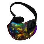 Colorful Universe Galaxy Space Print Pet Sling Carrier