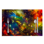 Colorful Universe Galaxy Space Print Placemat