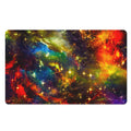 Colorful Universe Galaxy Space Print Polyester Doormat