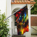 Colorful Universe Galaxy Space Print Polyester Flag