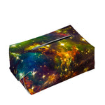 Colorful Universe Galaxy Space Print Rectangle Tissue Box Cover