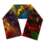 Colorful Universe Galaxy Space Print Scarf
