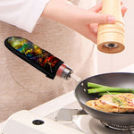Colorful Universe Galaxy Space Print Skillet Handle Cover
