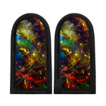 Colorful Universe Galaxy Space Print Skillet Handle Cover