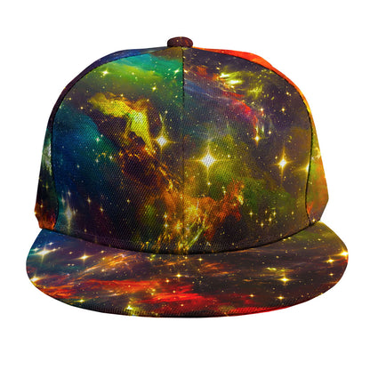 Colorful Universe Galaxy Space Print Snapback Cap