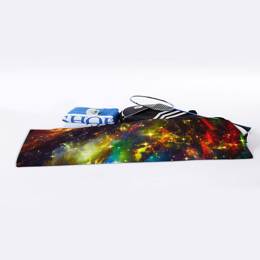 Colorful Universe Galaxy Space Print Sports Towel