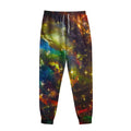 Colorful Universe Galaxy Space Print Sweatpants