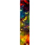 Colorful Universe Galaxy Space Print Table Runner