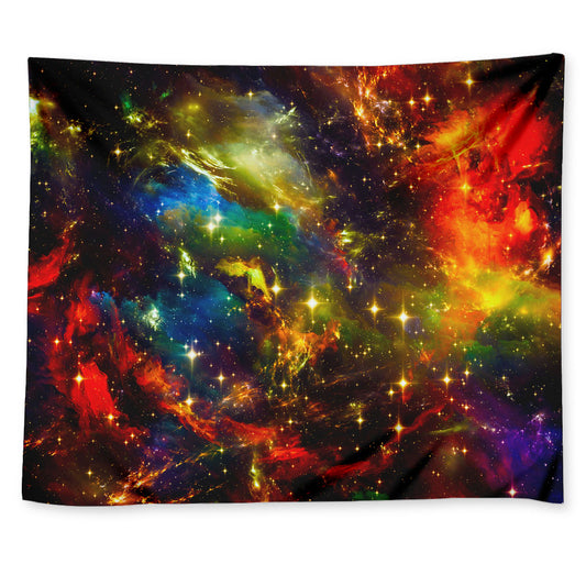 Colorful Universe Galaxy Space Print Tapestry