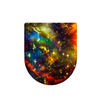 Colorful Universe Galaxy Space Print Toilet Lid Cover