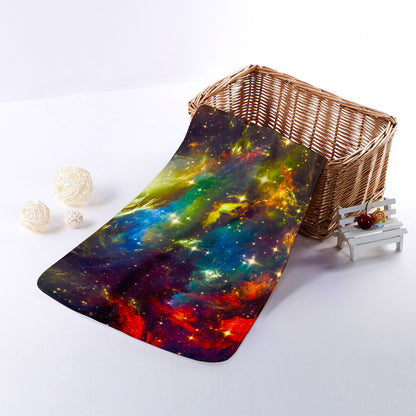 Colorful Universe Galaxy Space Print Towel