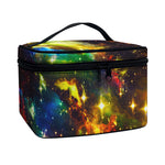 Colorful Universe Galaxy Space Print Travel Makeup Bag