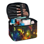 Colorful Universe Galaxy Space Print Travel Makeup Bag