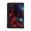 Colorful Universe Galaxy Space Print Trifold Wallet