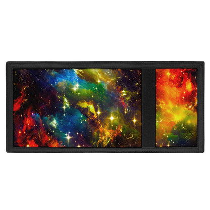Colorful Universe Galaxy Space Print Trifold Wallet