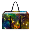 Colorful Universe Galaxy Space Print Utility Tote Bag