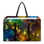 Colorful Universe Galaxy Space Print Utility Tote Bag