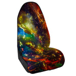 Colorful Universe Galaxy Space Print Waterproof Car Seat Cover