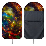 Colorful Universe Galaxy Space Print Waterproof Car Seat Cover