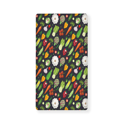 Colorful Vegetable Pattern Print Baby Crib Sheet
