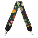 Colorful Vegetable Pattern Print Bag Strap