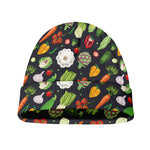 Colorful Vegetable Pattern Print Beanie