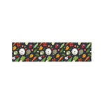 Colorful Vegetable Pattern Print Bed Runner