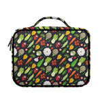 Colorful Vegetable Pattern Print Briefcase Bible Bag