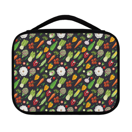 Colorful Vegetable Pattern Print Classic Bible Case