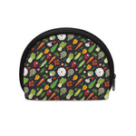 Colorful Vegetable Pattern Print Coin Purse
