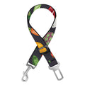 Colorful Vegetable Pattern Print Dog Seat Belt