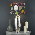 Colorful Vegetable Pattern Print Drum Lamp Shade