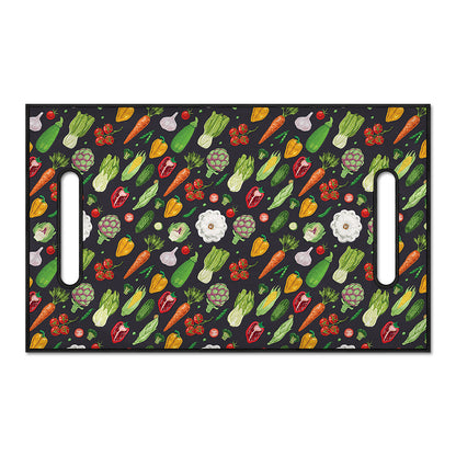 Colorful Vegetable Pattern Print Golf Cart Seat Cover