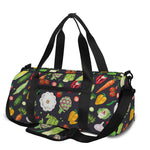 Colorful Vegetable Pattern Print Gym Bag