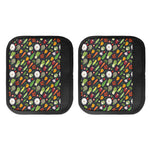 Colorful Vegetable Pattern Print Handle Covers