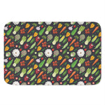 Colorful Vegetable Pattern Print Indoor Door Mat