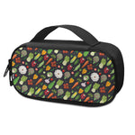 Colorful Vegetable Pattern Print Insulin Cooler Travel Case