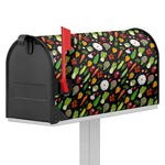 Colorful Vegetable Pattern Print Mailbox Cover